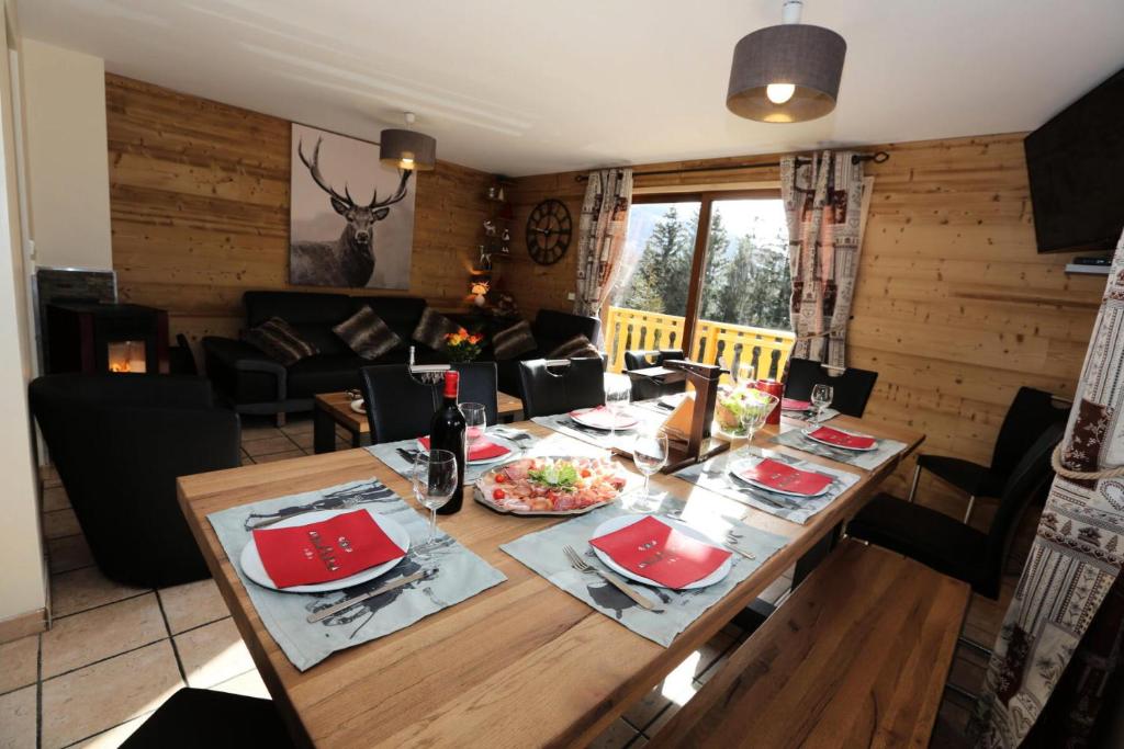 Chalet Epinette - 4 pièces mezzanine 12 personnes exposé sud MAE-9994 - 3