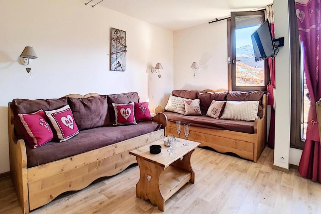 Résidence Origanes - Appartement confortable · Départ et retour skis aux pieds · Balcon Parking inclus MAE-1034 - 5