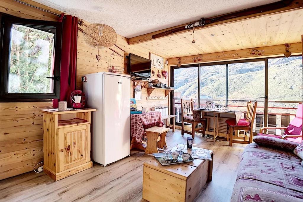Résidence Biellaz - Appartement rénové · Départ et retour skis aux pieds · Vue montagne MAE-1344 - 1