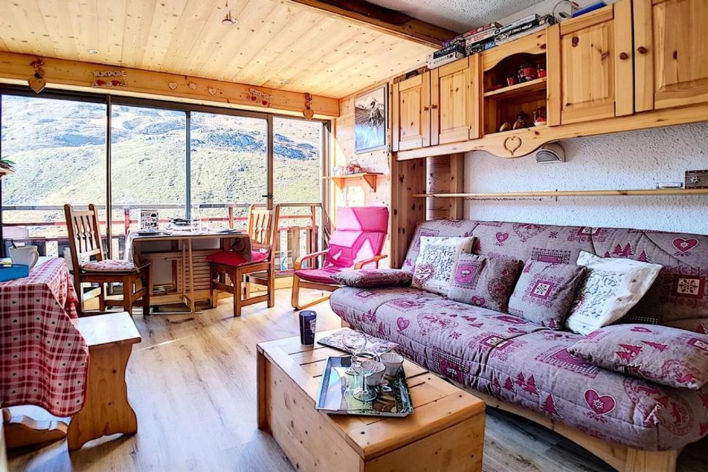 Résidence Biellaz - Appartement rénové · Départ et retour skis aux pieds · Vue montagne MAE-1344 - 5