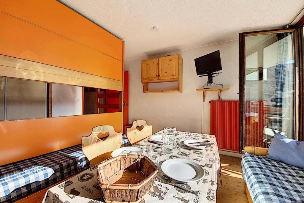 Résidence Chaviere - Studio lumineux · Départ et retour ski aux pieds · Balcon vue sur pistes MAE-3534 - 3