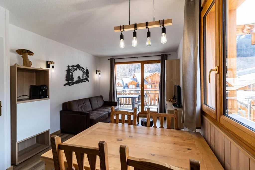 Résidence Le Balcon Des Airelles - Chaleureux appartement rénové aux Orres 1800 MAE-6314 - 3