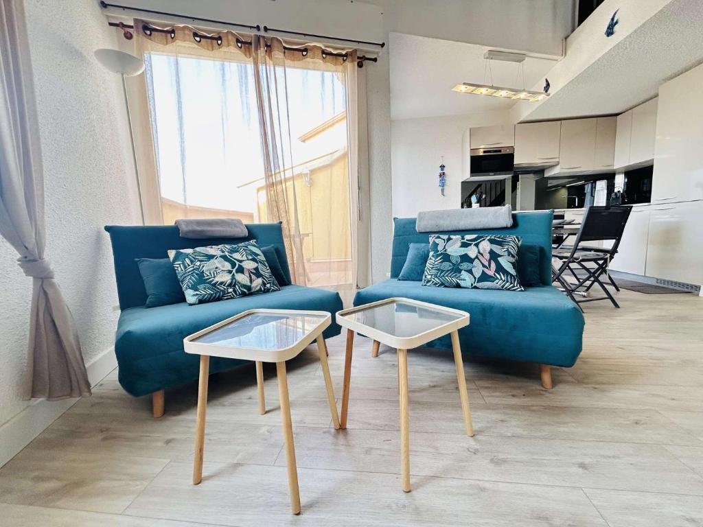 Appart Studio Mezzanine - 4 Couchages - Cap d'Agde CT040-244 - 3