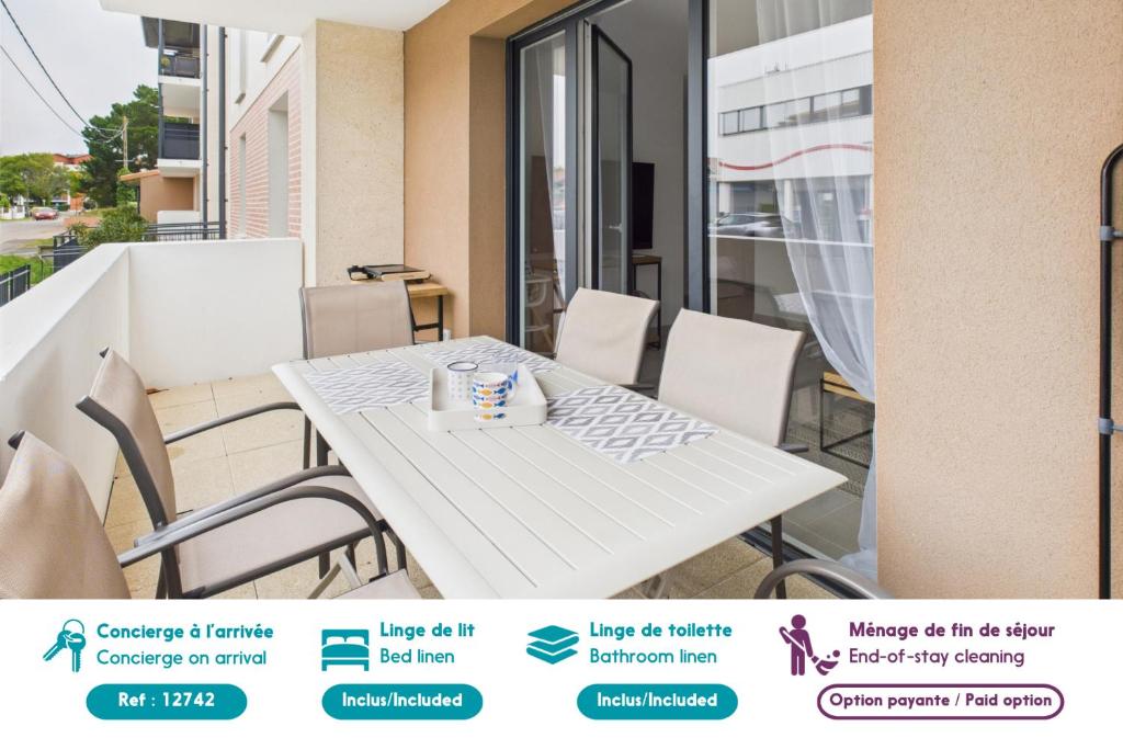 Plein centre - Appart pour 6 avec balcon - 2