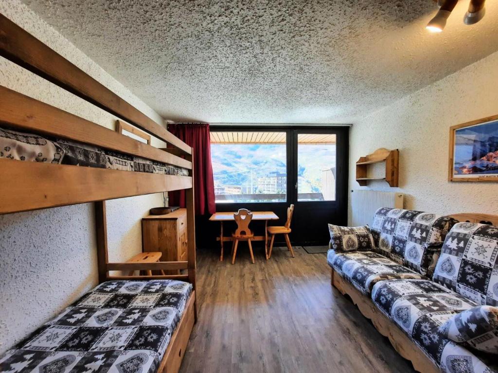 Résidence Aravis - Studio pour 3 personnes avec blacon exposé Sud MAE-5944 - 1