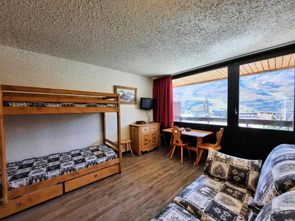 Résidence Aravis - Studio pour 3 personnes avec blacon exposé Sud MAE-5944 - 2