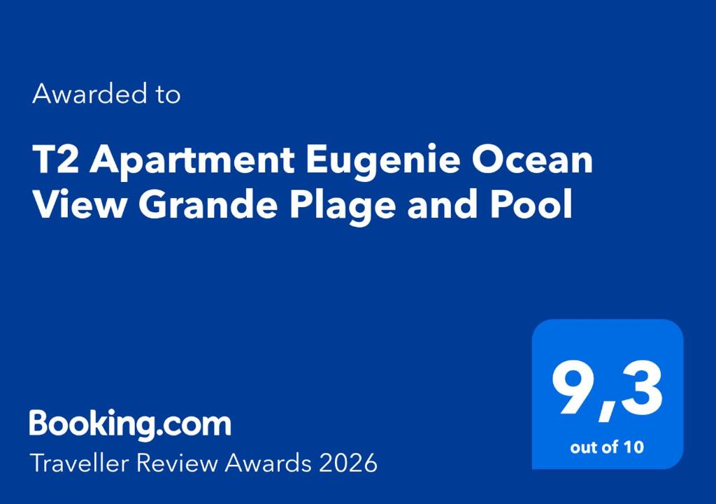 T2 Apartment Eugenie Ocean View Grande Plage and Pool - 4