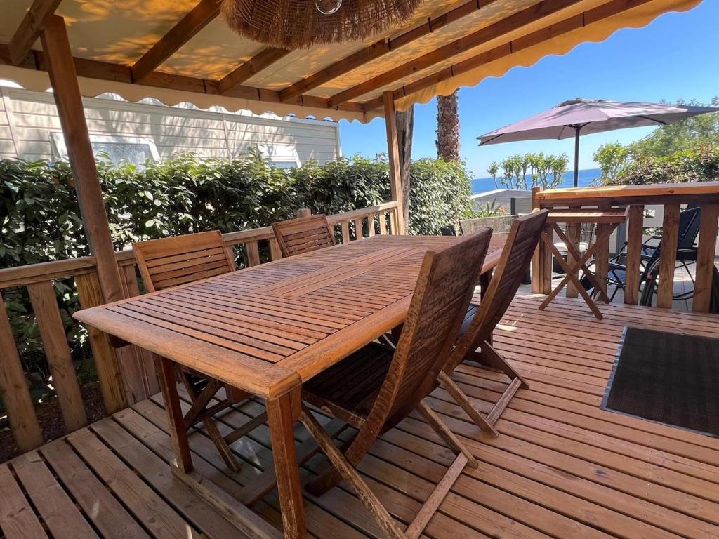 Mobil-Home Domaine 4 Etoiles de l'Ile d'Or vue mer pour 4 personnes - 3