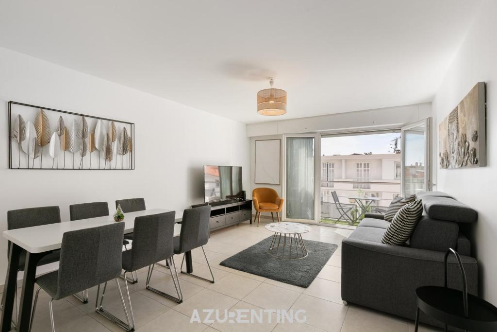 Azurenting - T3 Cœur d'Antibes - Clim - 1