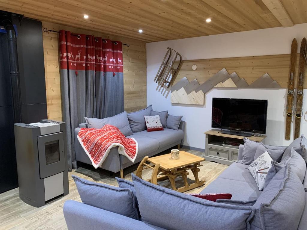 Chalet spacieux - 10 pers. - FR-1-676-252 - 2