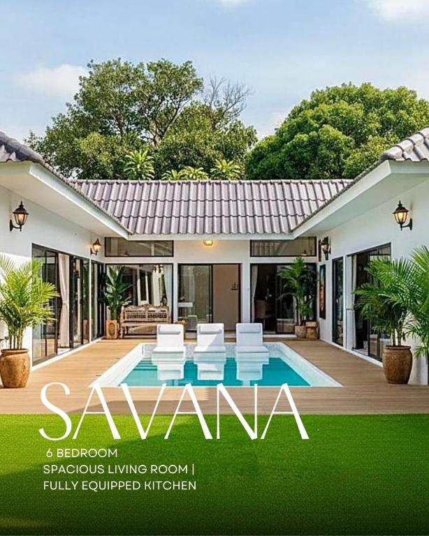 Savana- Wild Pool Villa I 6 en-suite bedrooms
