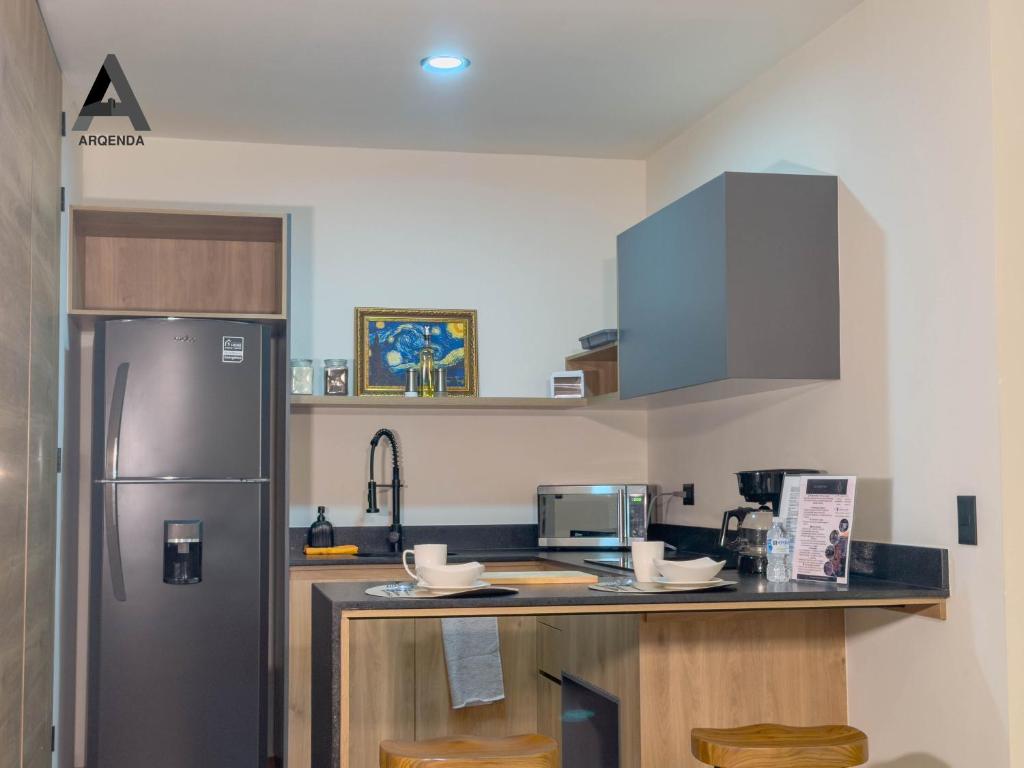 Modern Loft in Torre Luum, Pool, Gym y AC 204 - 2