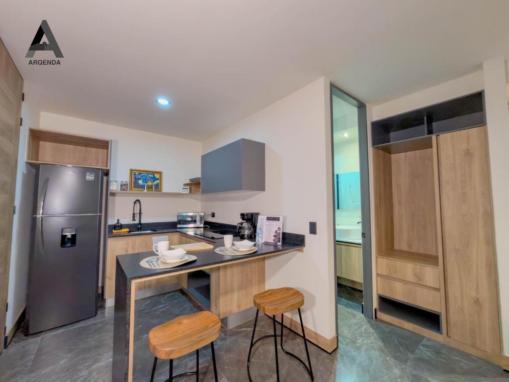 Modern Loft in Torre Luum, Pool, Gym y AC 204 - 5