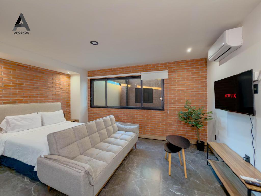 Modern Loft in Torre Luum, Pool, Gym y AC 204 - 1