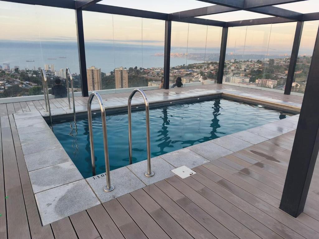Apartment with a pool on the terrace and close to Viña - 3