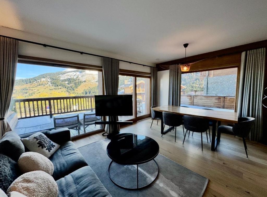 Séjour été - Appartement 4 pièces 6 personnes avec terrasse 50 m2 pour un séjour en famille avec vue exceptionnelle sur Meribel - 1