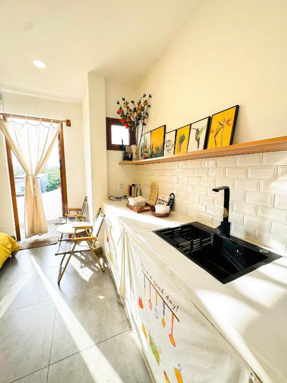 Mini studio with huge balcony