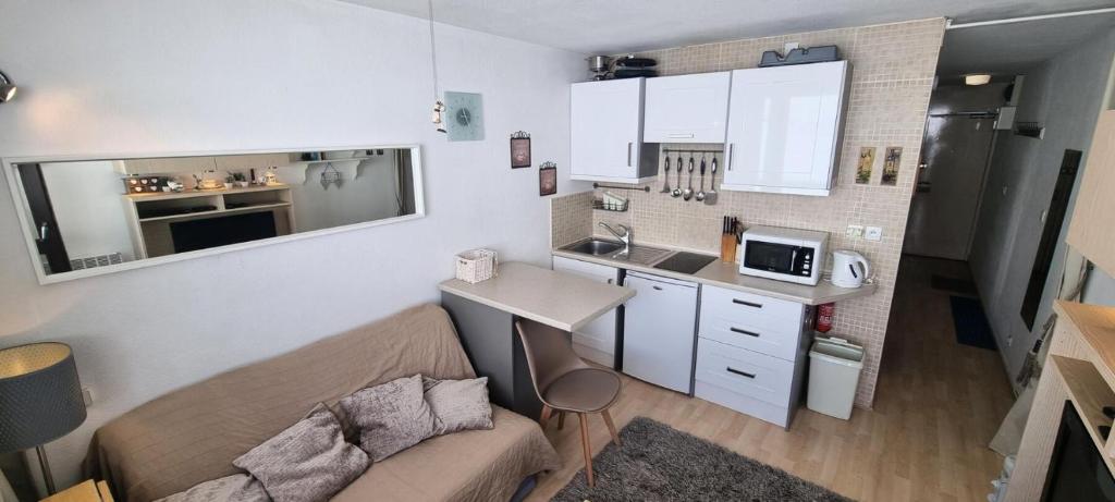 Résidence Etoile - Studio cabine rénové de 26m² vue Pistes MAE-3124 - 2