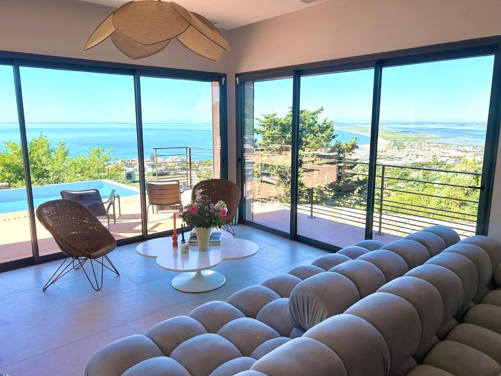 Villa Miougrano, Vue Exceptionnelle, Standing, Piscine, Climatisation - 3