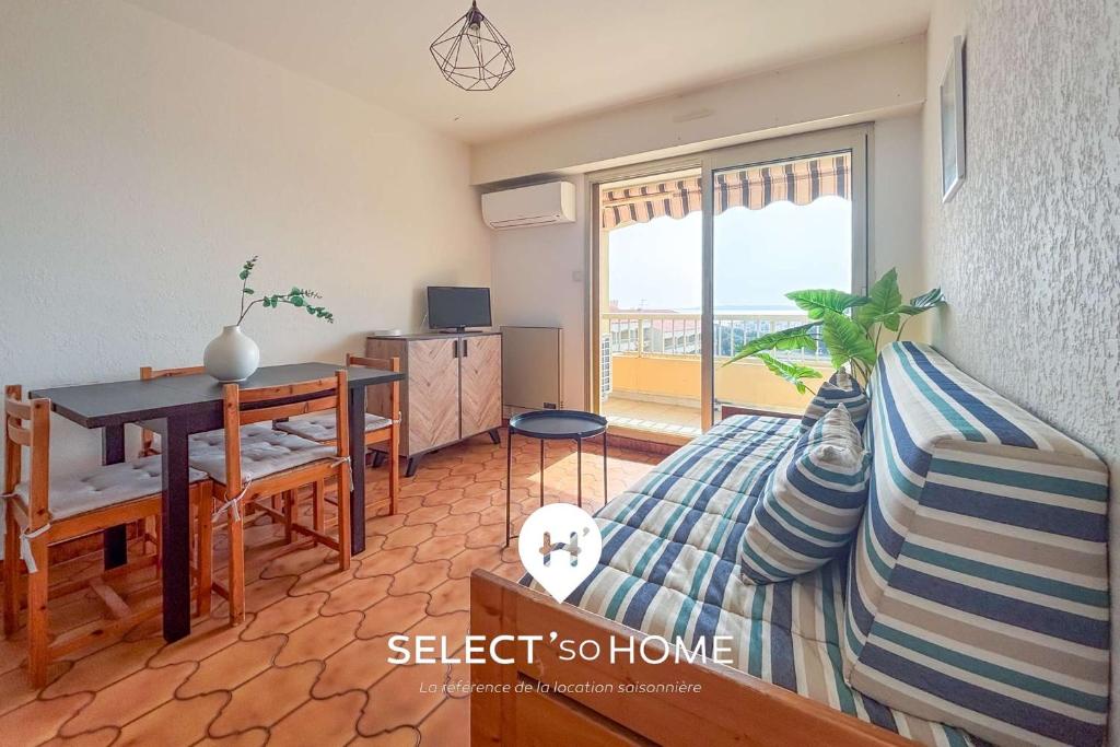 SELECT'soHOME - Appartement pour 4 personnes avec parking privé et vue mer panoramique à La Favière - BRISE MARINE - 4