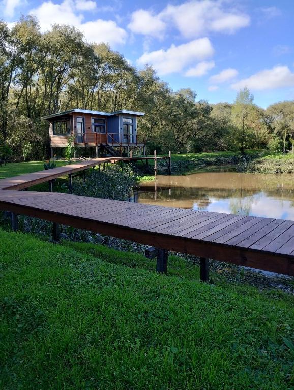 Verdeculturadelta Cabaña En Delta Tigre, Isla Muy Cerca Del Continente Con Pileta Y Playa Humeda , pet Friendly - 1