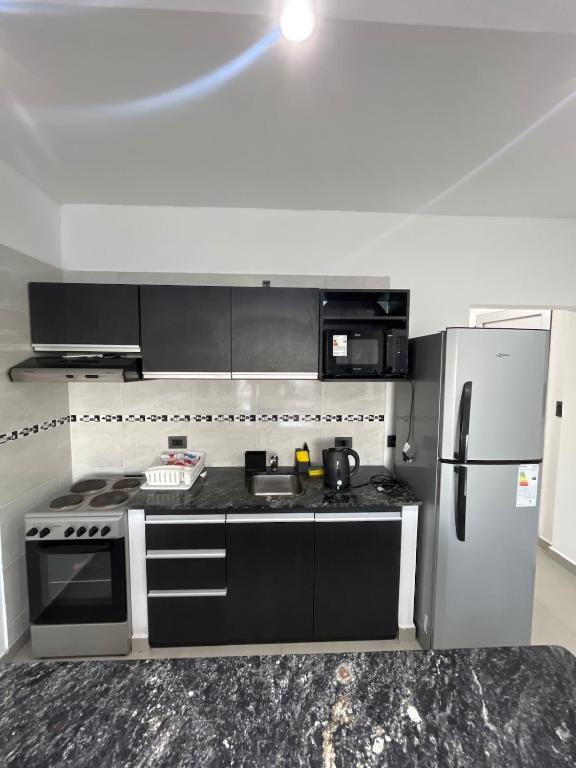 Departamento Frente al Mar en pleno centro con parrilla privada 1 - 2