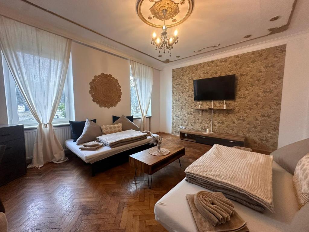 Urban Spacious Bright Apartment with DanubeView - 3