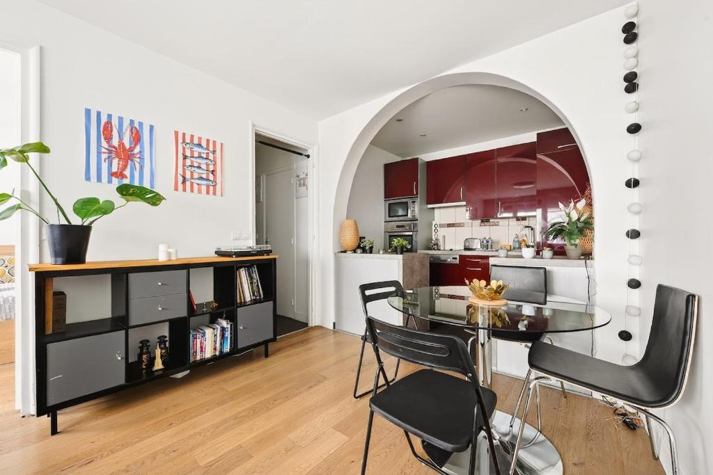 Nice 1BR flat 3 min to Pont-Cardinet Station - 3
