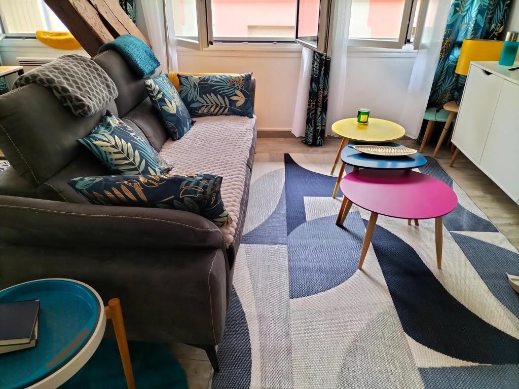 Près des Thermes de Bagnères de Bigorre, loft 3 étoiles, coloré et baigné de lumière - 4