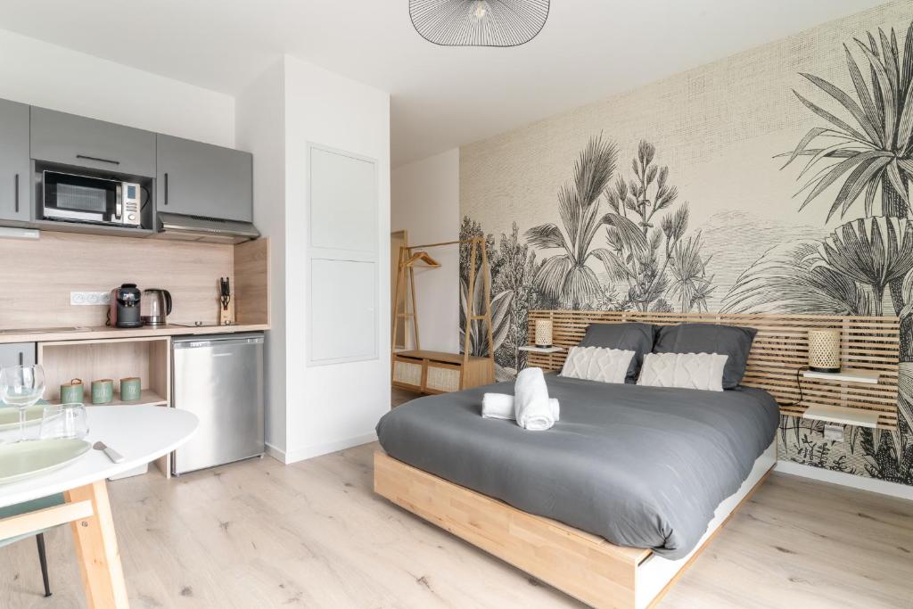 Studio neuf et moderne au cœur de l'Île de Nantes - 5
