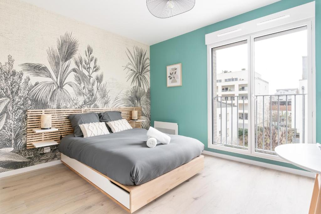 Studio neuf et moderne au cœur de l'Île de Nantes - 1