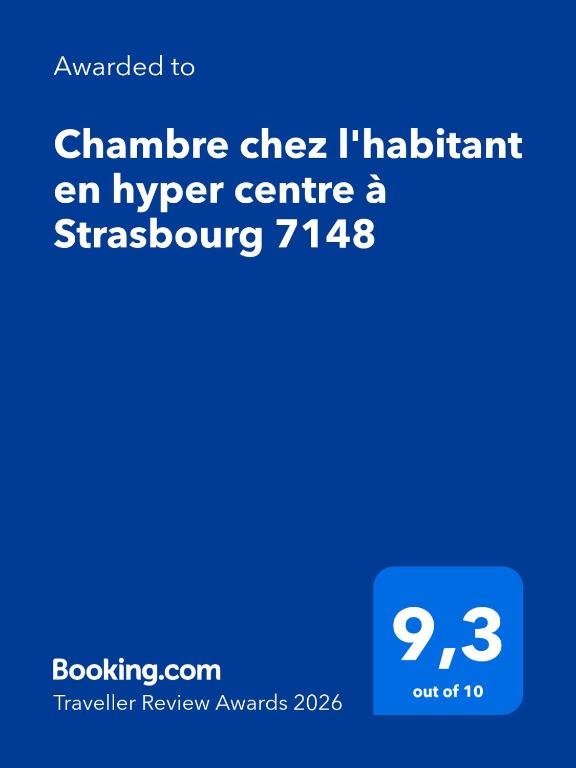 Chambre chez l'habitant en hyper centre à Strasbourg 7148 - 1