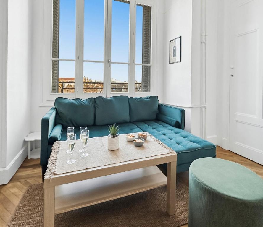 T4 élégant et lumineux cœur de ville, balcon - 3