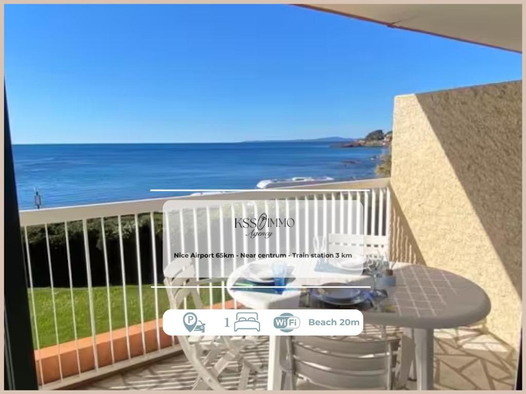Vue mer 180 degrés - Wifi - Parking - 1