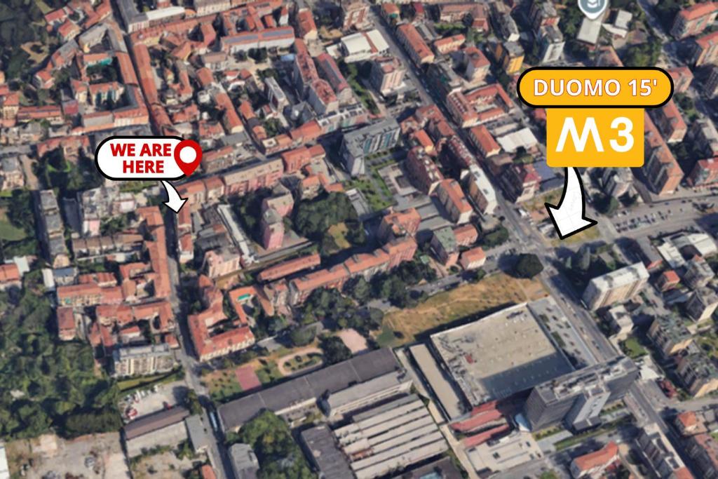 DUOMO a 15 min - Casa Accogliente - METRO M3 a 150m - 2
