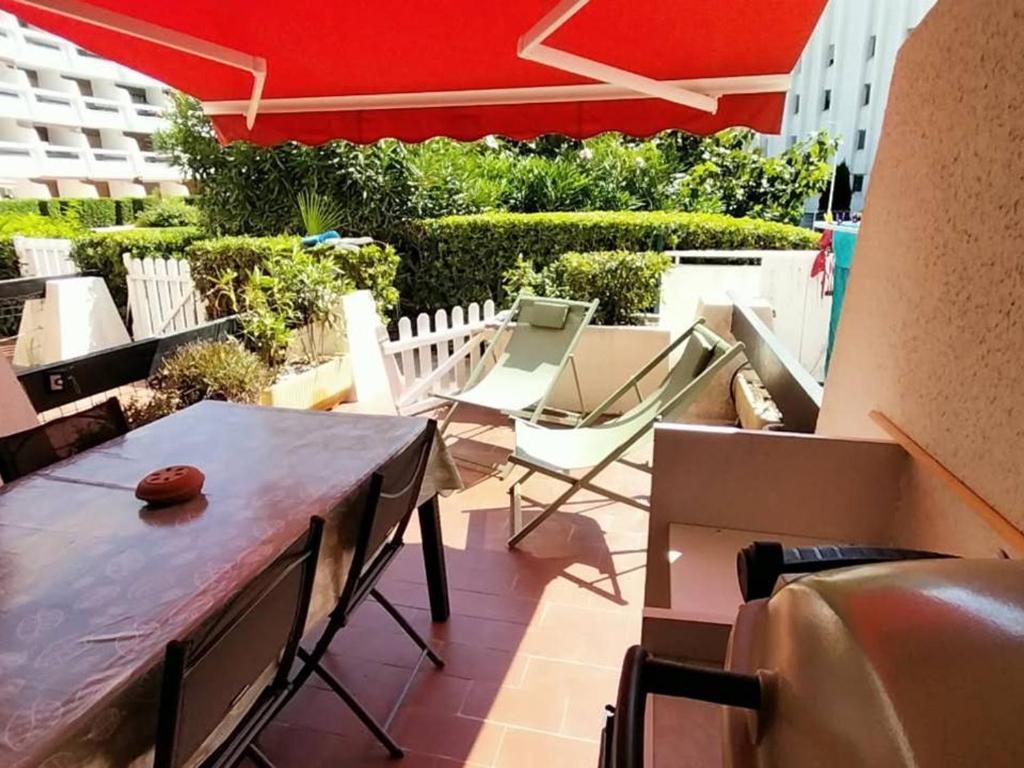 Studio climatisé, parking - 4 pers. (jardin) - FR-1-790-41 - 1