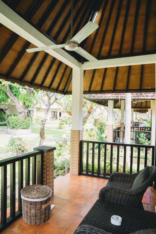 Balcony/terrace, Liberty Dive Resort Bali in Bali