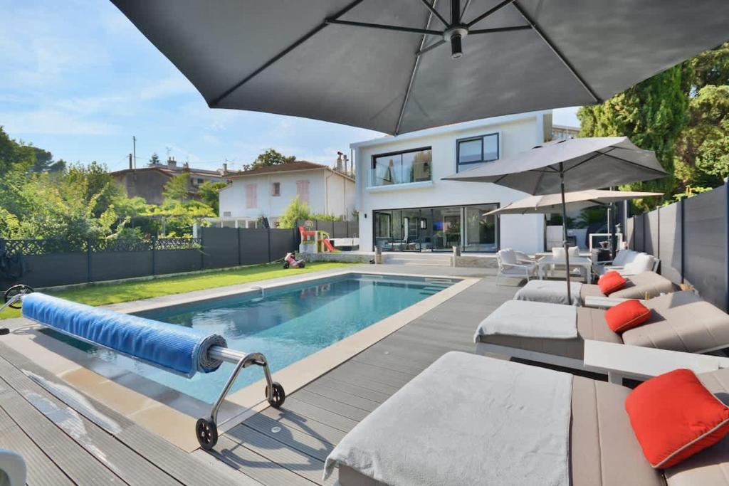 Villa Bella Vista # Piscine - Luxe et Sérénité au Cœur du Cannet - 2