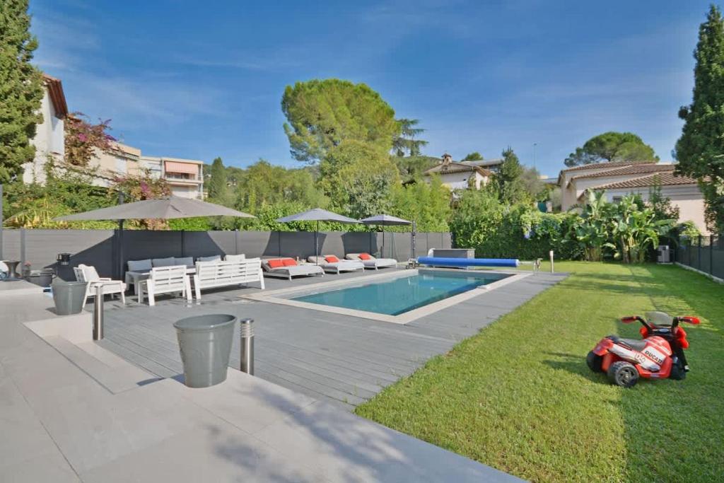 Villa Bella Vista # Piscine - Luxe et Sérénité au Cœur du Cannet - 3