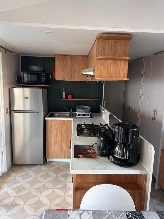 Camping 4 étoiles Mobil-Home Haut de Gamme Neuf 6-8 pers - 4