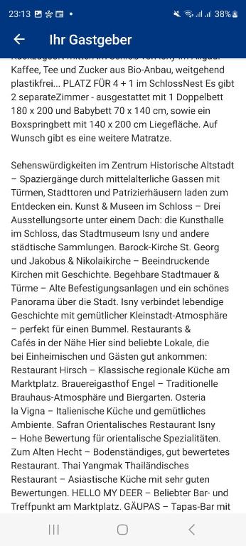 SchlossNest Isny - Denkmal Kultur Park Stadt - 4