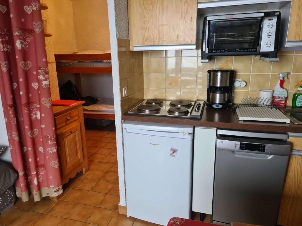 Studio lumineux au pied des pistes - 3 pers. - FR-1-572-353 - 3