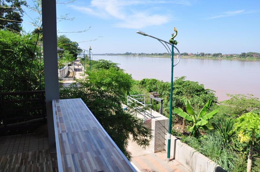 View, The Rim Riverside Guest House in Nong Khai