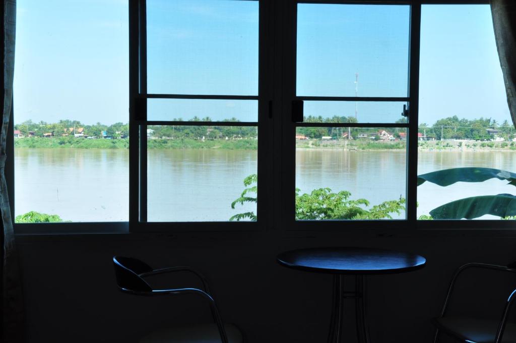 View, The Rim Riverside Guest House in Nong Khai