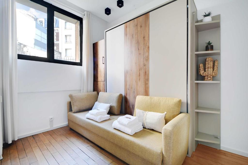 Authentic studio - 2P - Plaine-Monceau - 2
