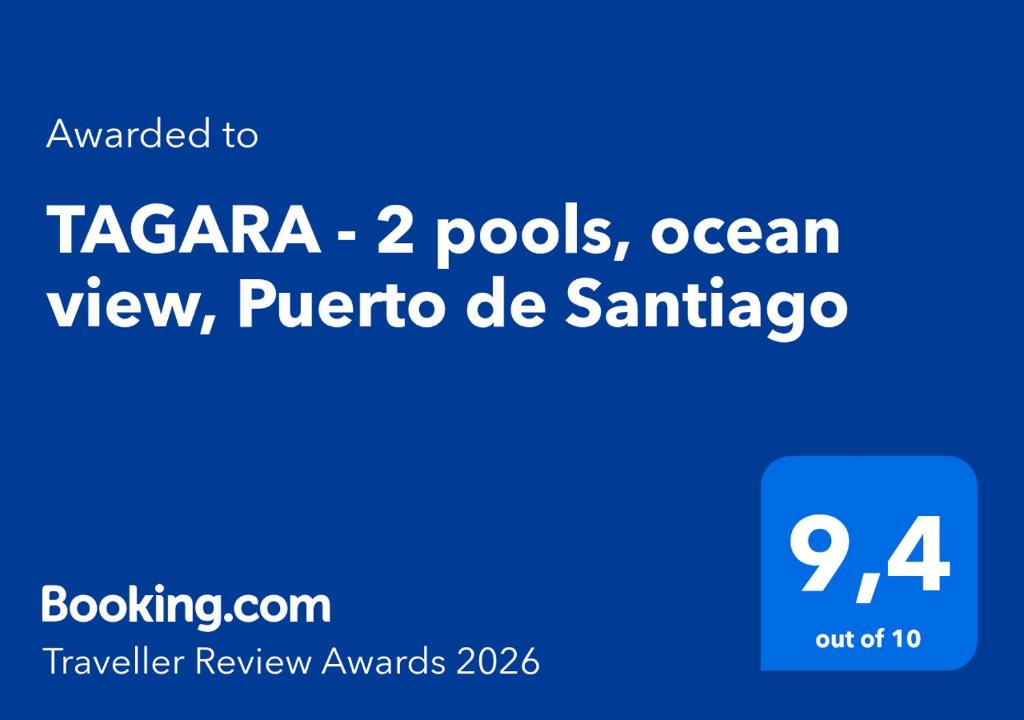 TAGARA - 2 pools, ocean view, Puerto de Santiago - 2