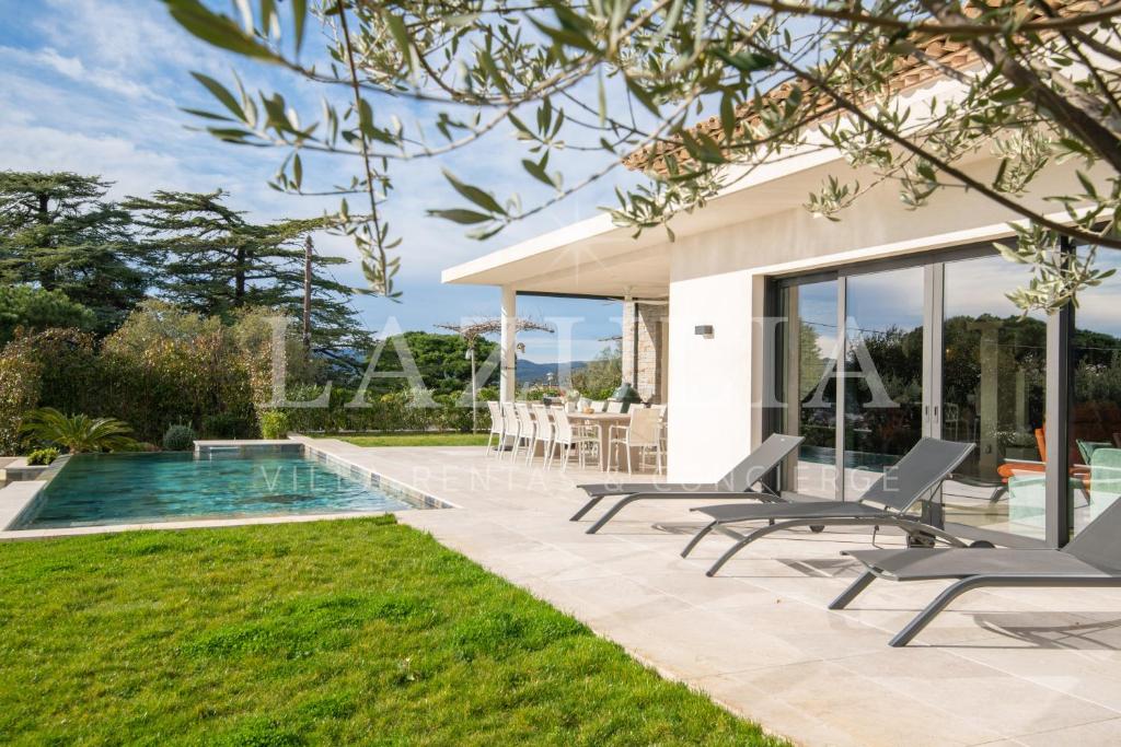 Villa avec piscine privée, vue mer et proche plage Sainte-Maxime 10 personnes - 5