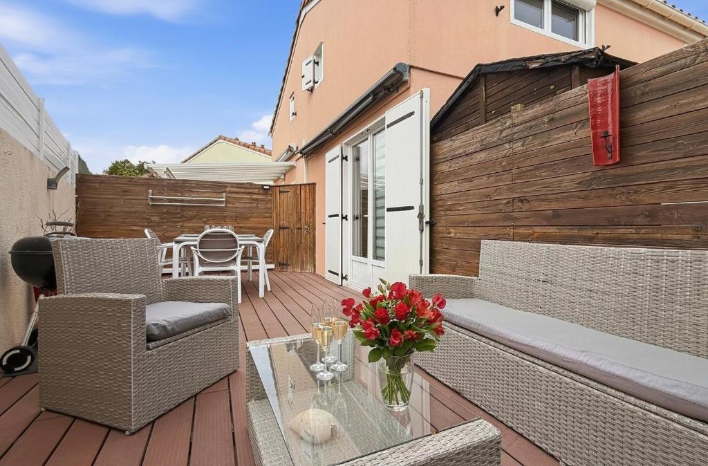 Cosy duplex - Plage & Étang - terrasse - parking & barbecue - 1