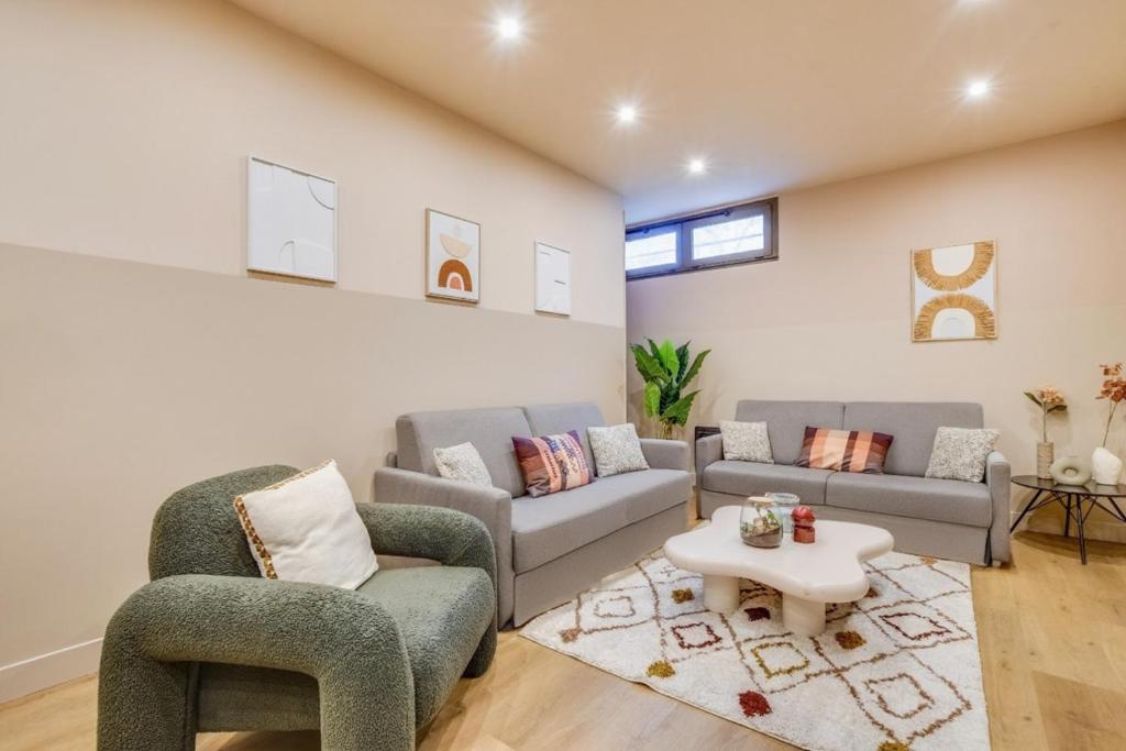 Spacious Apartment - 2BR 10P - Place d'Italie - 4