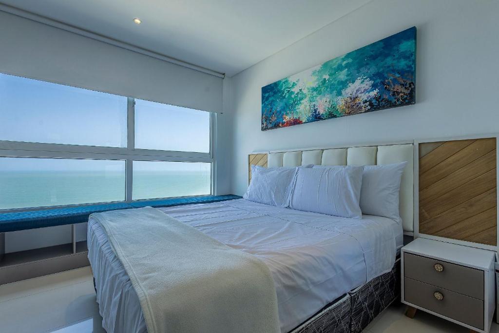 Apartamento Vista 280 g Frente Al Mar Bocagrande - 2